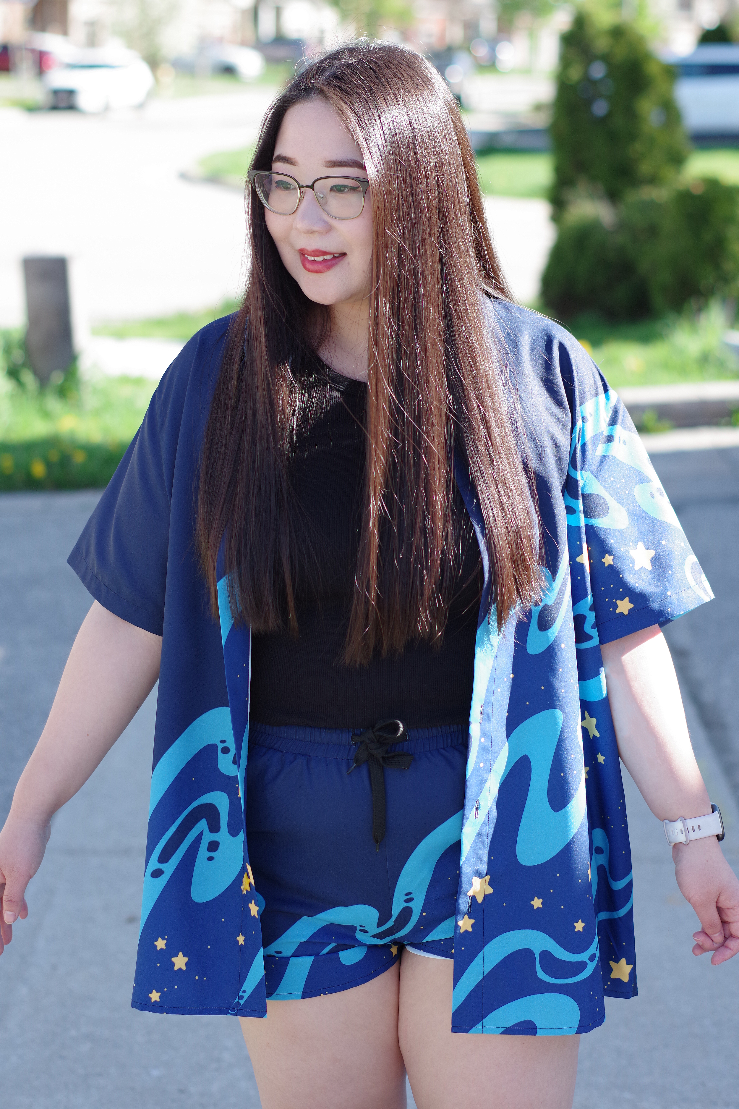 Stellar Tide Button Up Shirt UNISEX WEAR