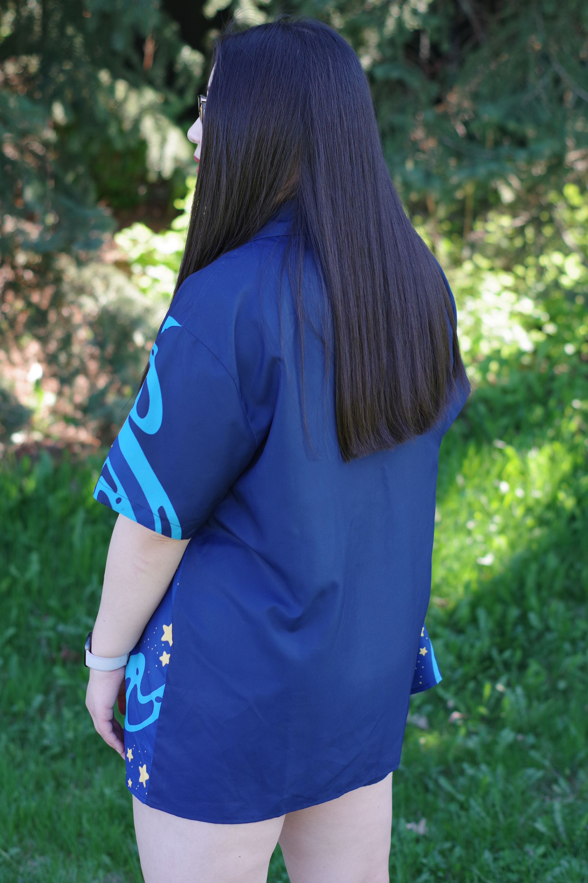 Stellar Tide Button Up Shirt UNISEX WEAR