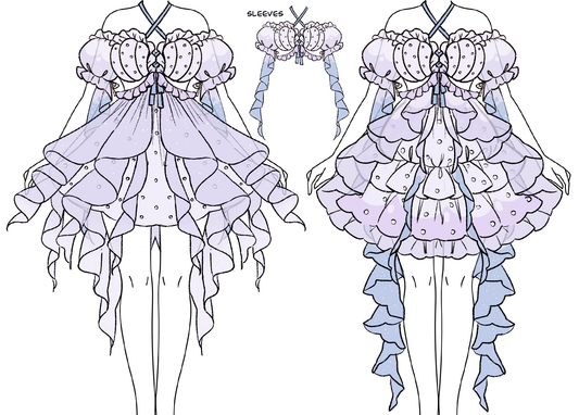 [Interest check] Jellyfish Dress (LEFT VERSION)