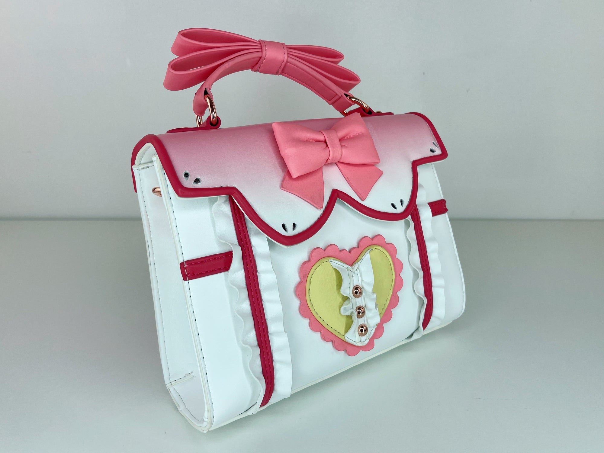 Magical Girl Satchel – Madoka-Inspired Crossbody Bag (In Stock & Ready to Ship)