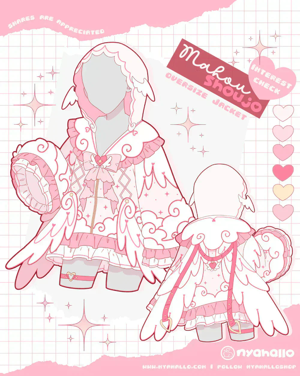 Whimsical Fashion Design Showcase: Mahou Shoujo Collection