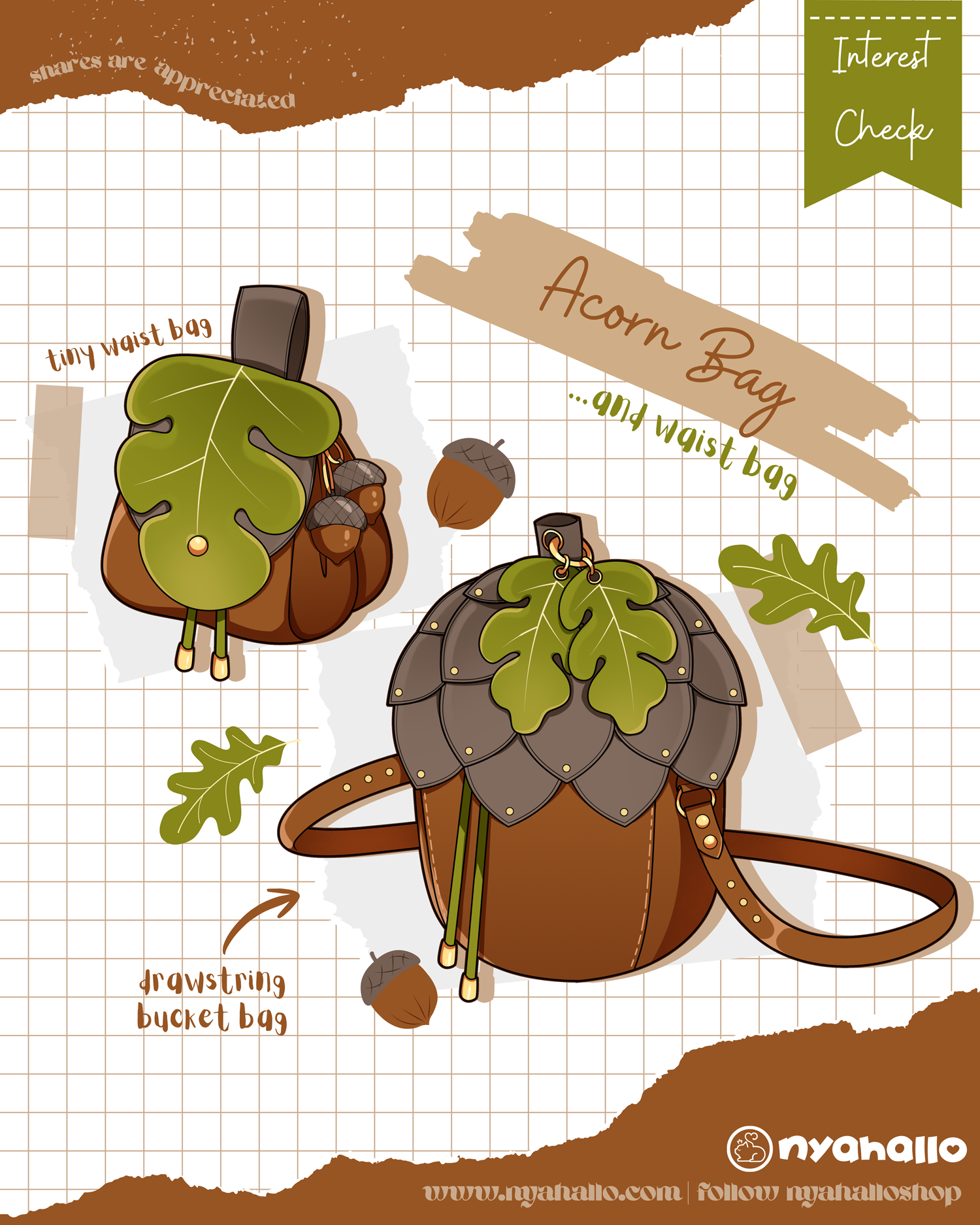 Acorn bag