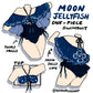 [PRE-SAMPLE PRE-ORDER] Moon Jellyfish Swimsuit + Cape