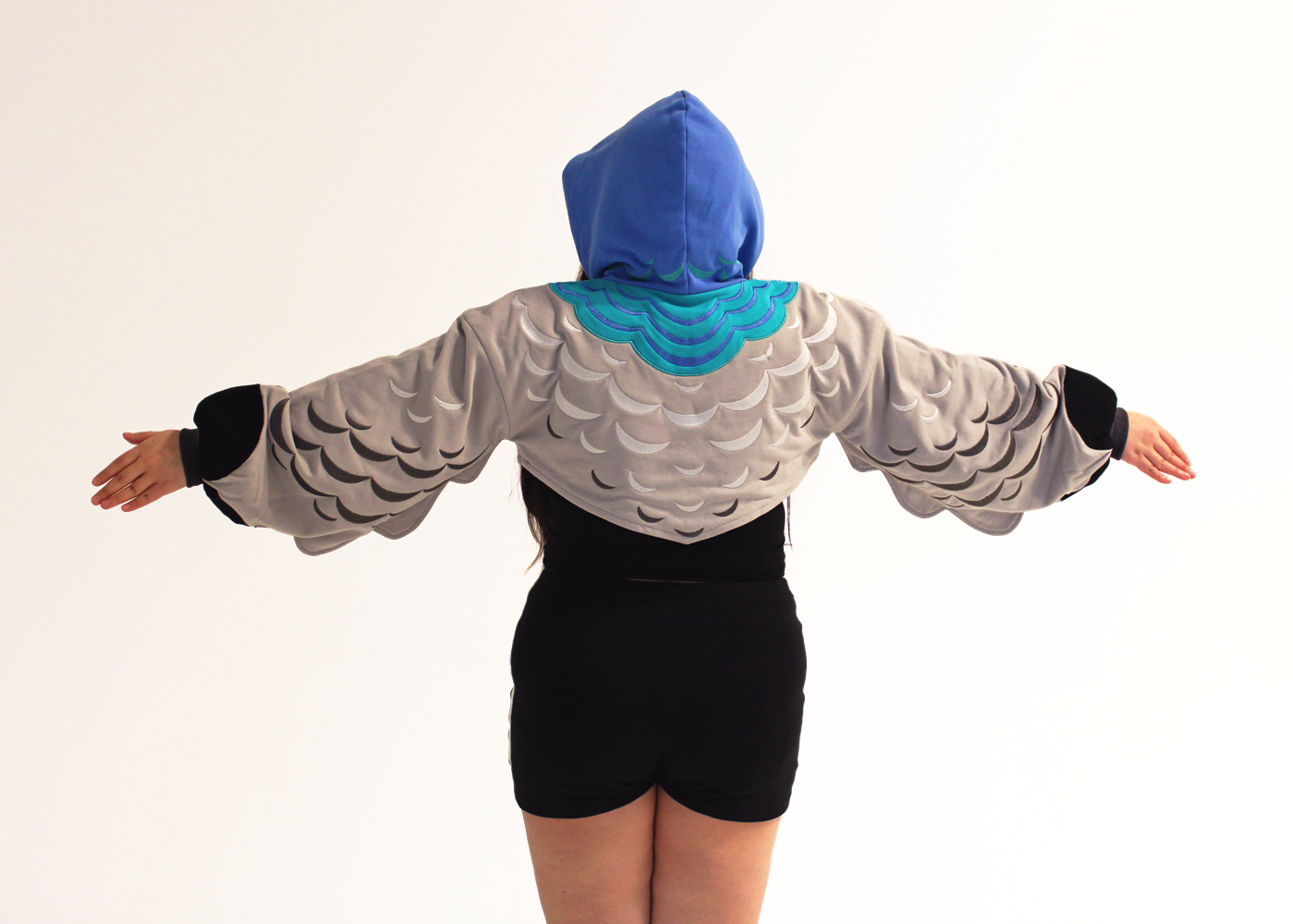 [PRE-ORDER] Pigeon Hooded Shrug UNISEX WEAR