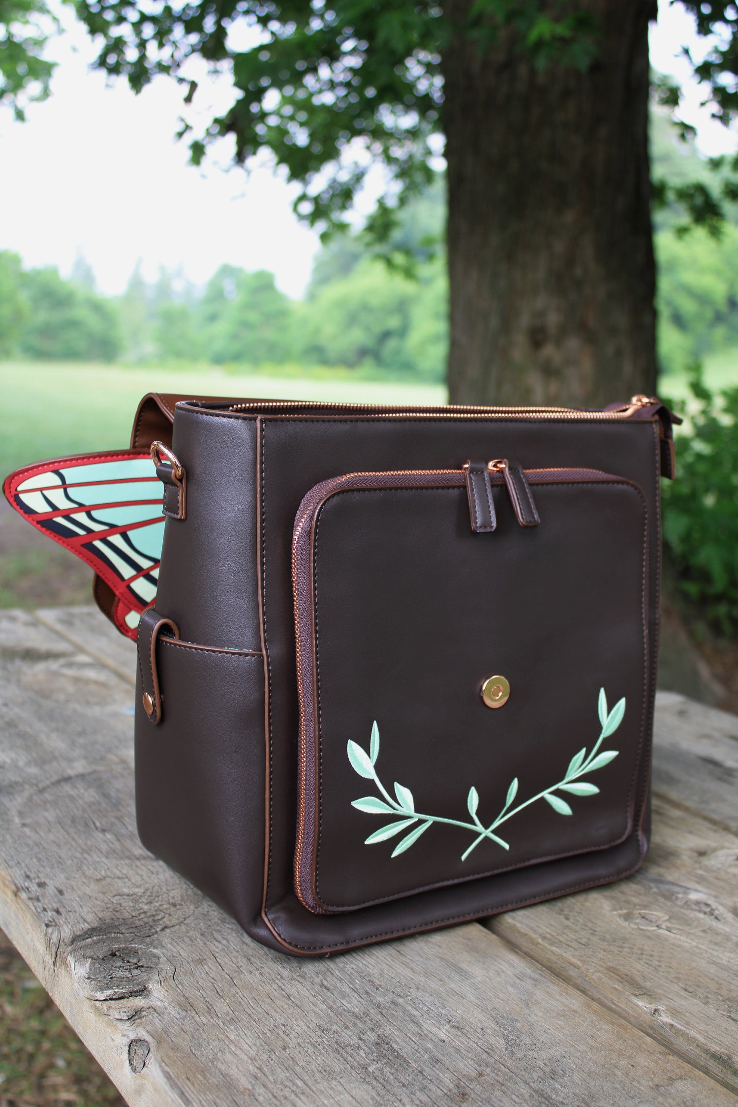 Spanish Moon Moth Convertible Bag - Spacious, Whimsical Backpack | [Pre-Order, Ships Fall 2025]