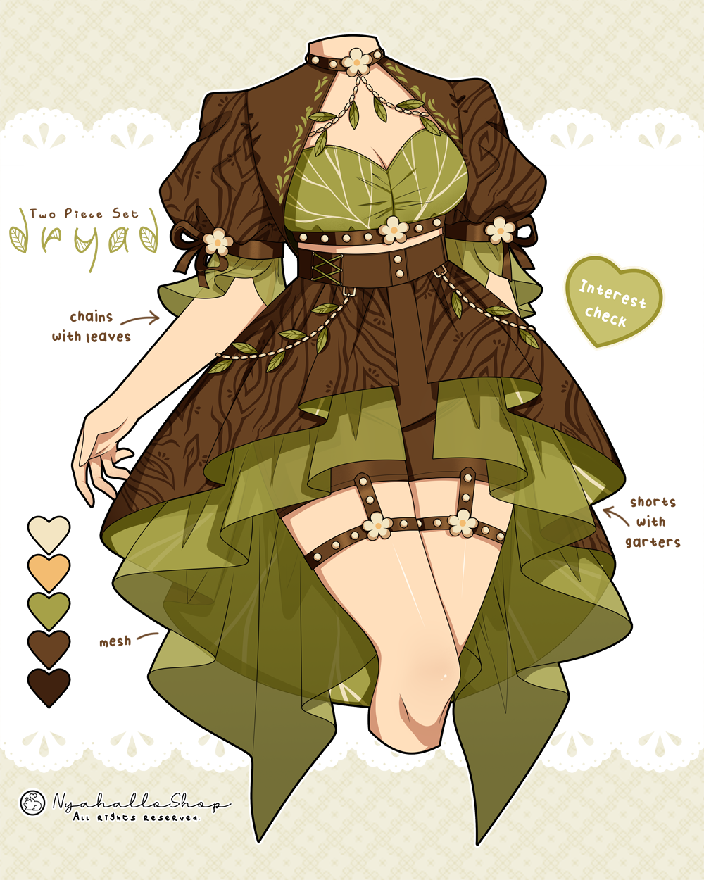 Dryad Two-Piece Set