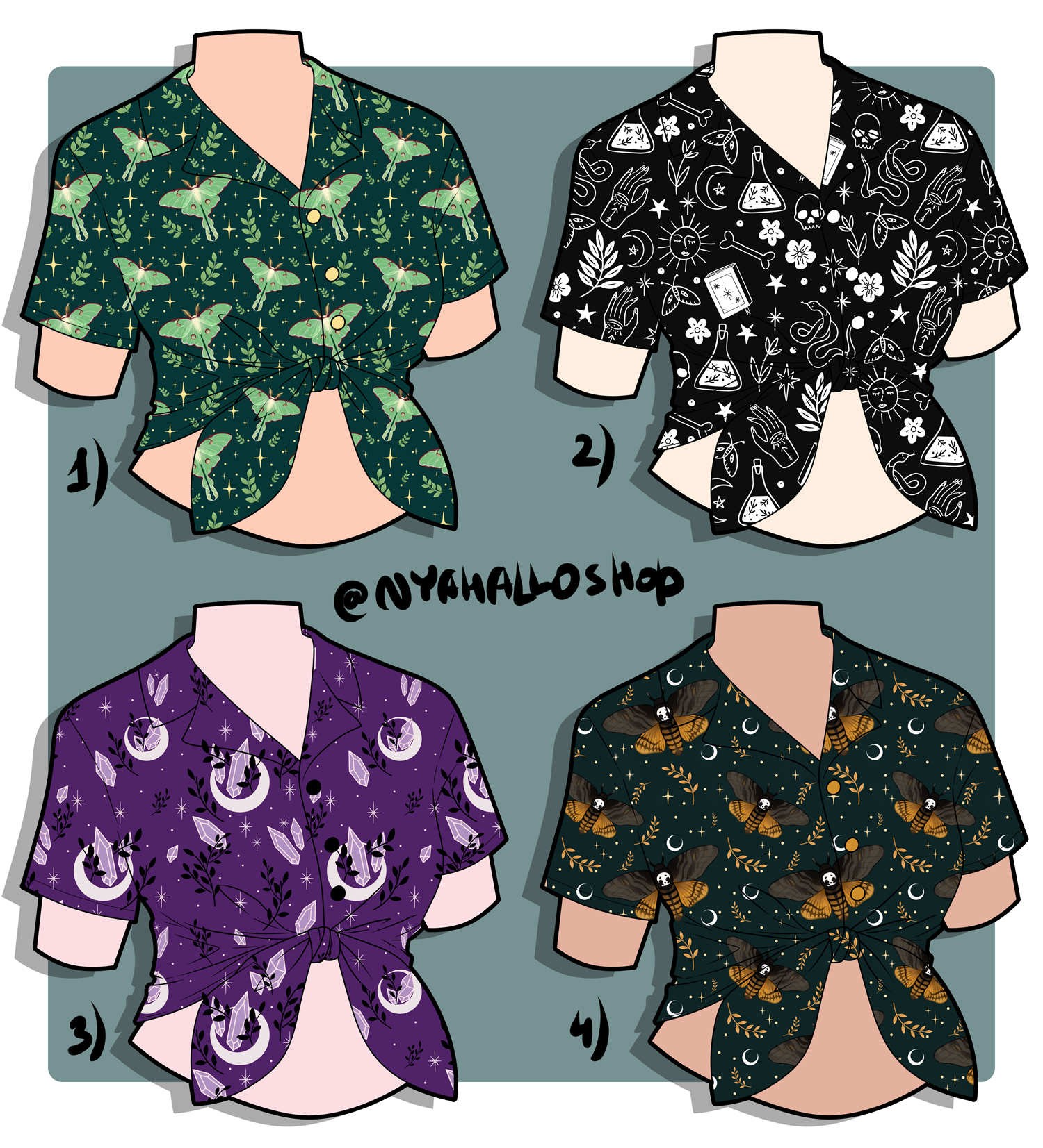 [PRE-SAMPLE PRE-ORDER] Tie Print Shirt