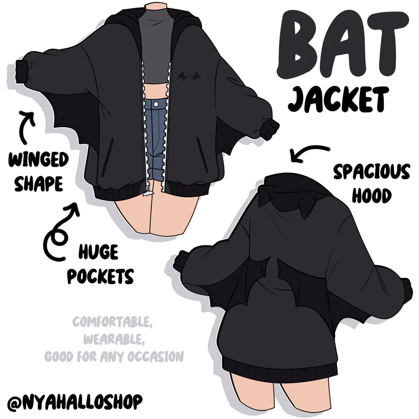 [PRE-SAMPLE PRE-ORDER] Bat Jacket