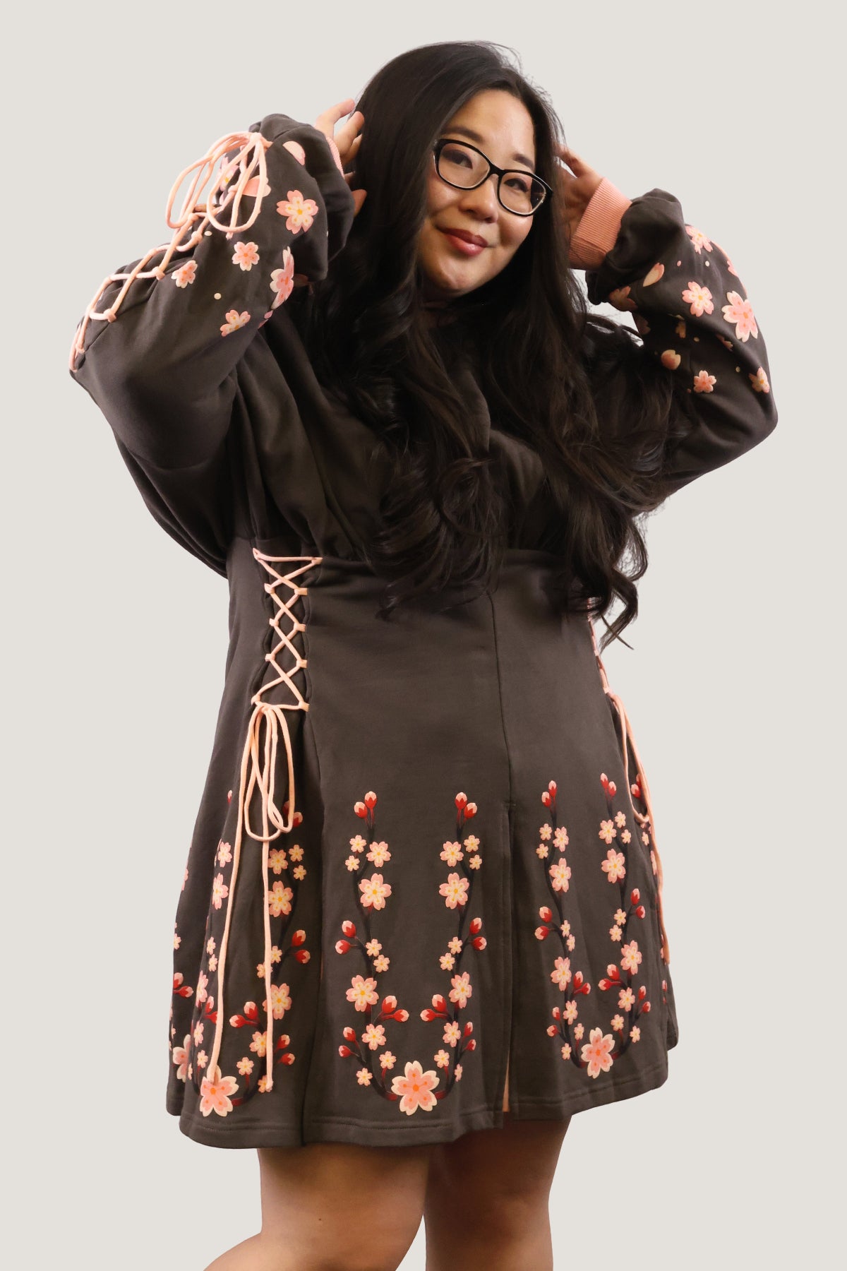 Sakura Hoodie Dress