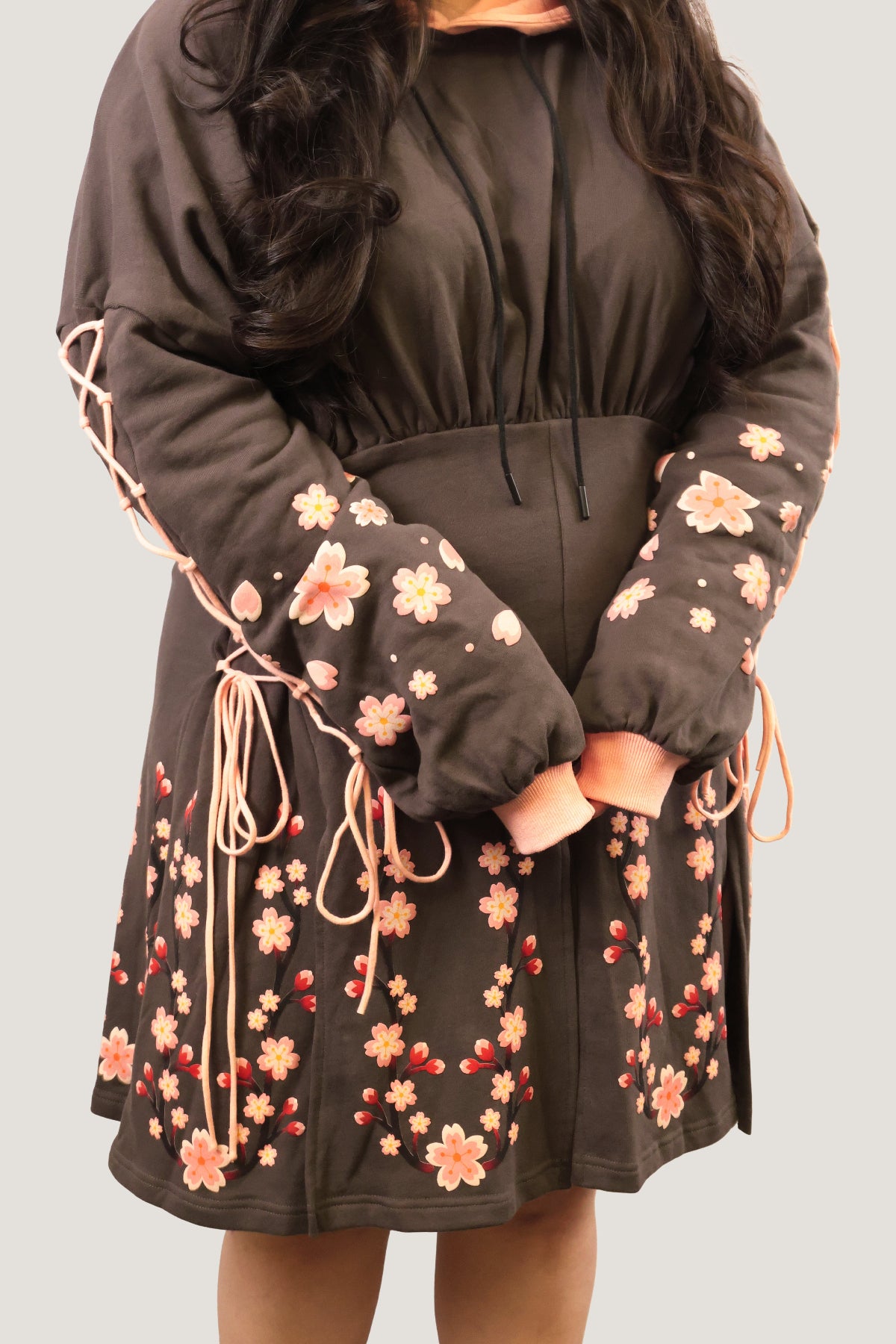 danse macabre oversize hoodie dress Danse Macabre Oversize Hoodie Dress | Aloha From Deer