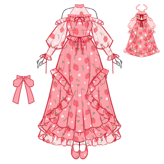 [INTEREST CHECK] Strawberry Bloom Dress