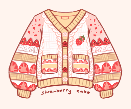 [INTEREST CHECK] Strawberry Cake Cardigan