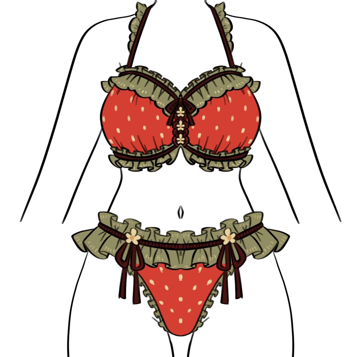 [Interest check] Strawberry Lingerie Set