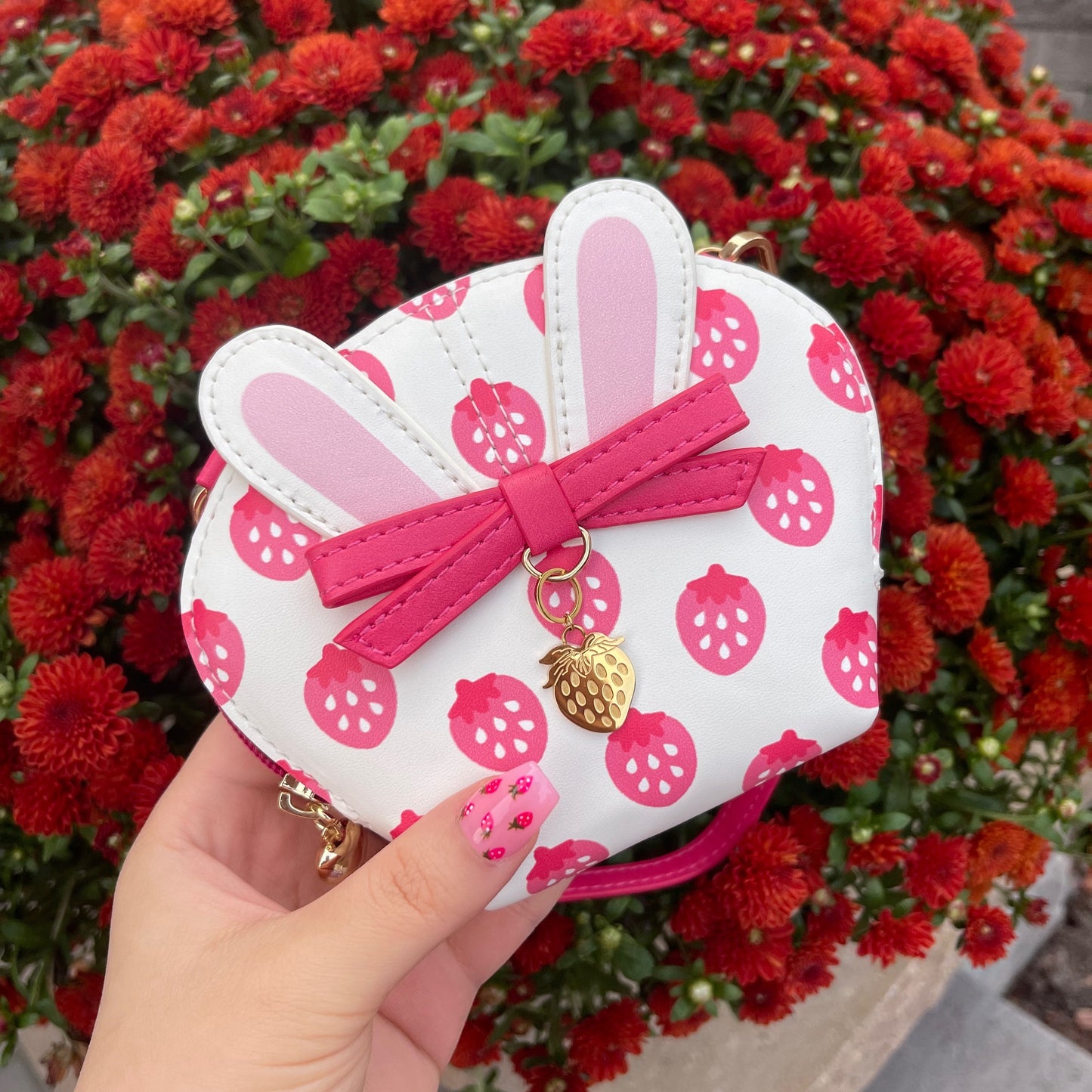 Mew Berry Inspired Bunny Coin Purse