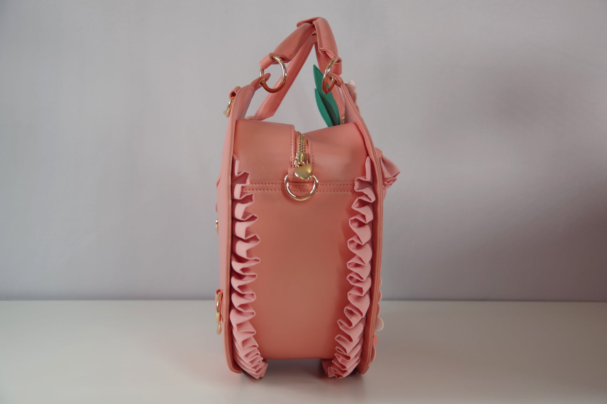 Frilly Fruits - Peach Purse