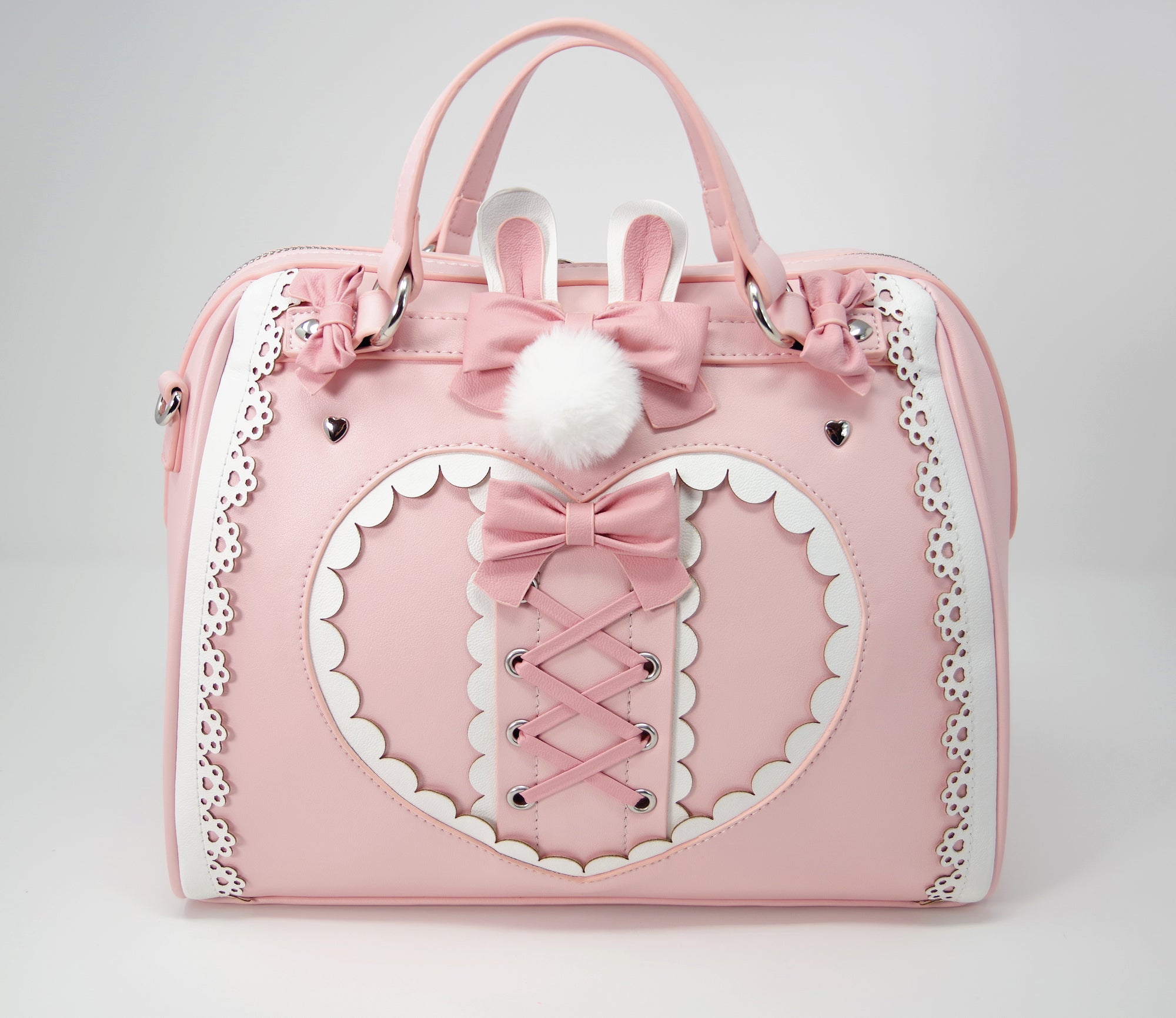 Bunny Sweetheart Puff Medium Sized Handbag