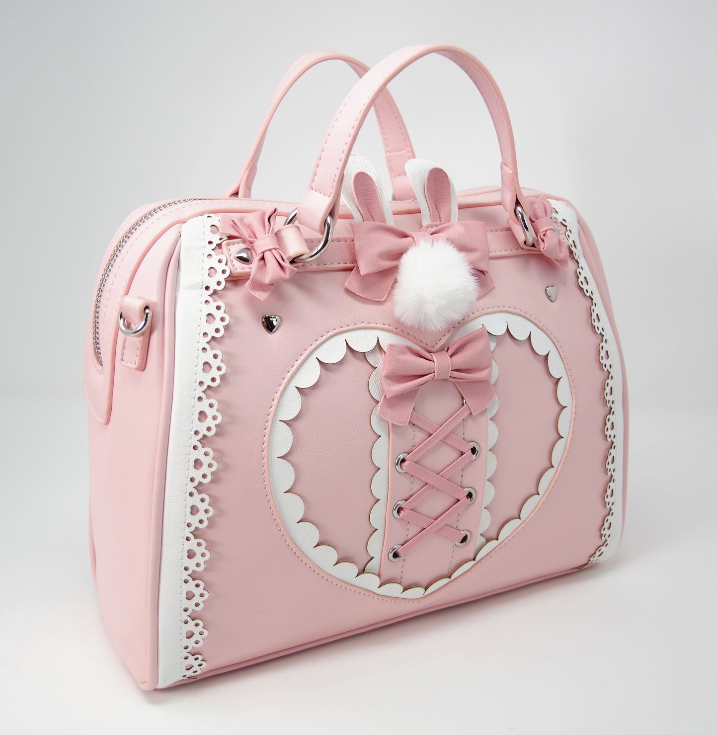 Bunny Sweetheart Puff Medium Sized Handbag
