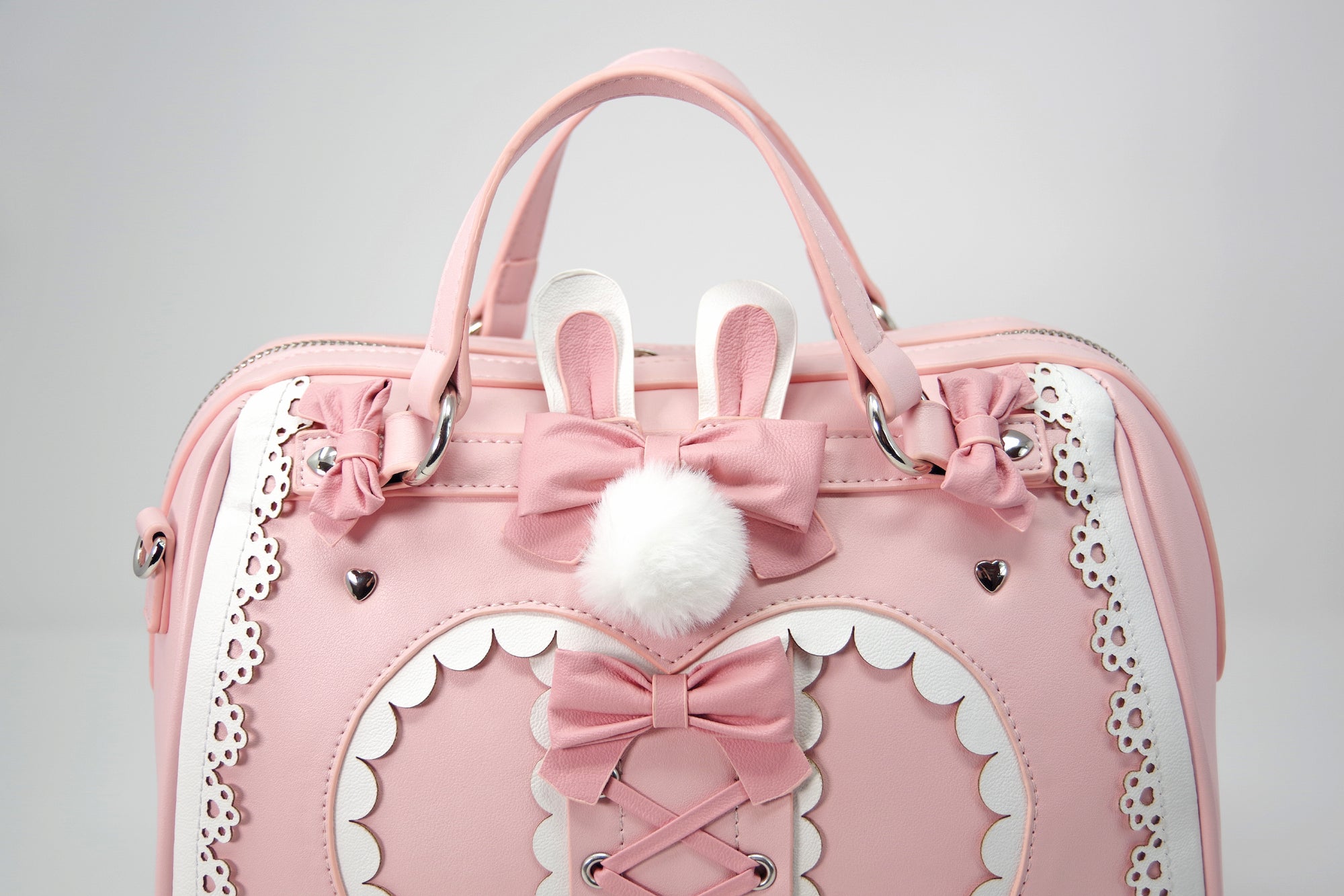 Bunny Sweetheart Puff Medium Sized Handbag