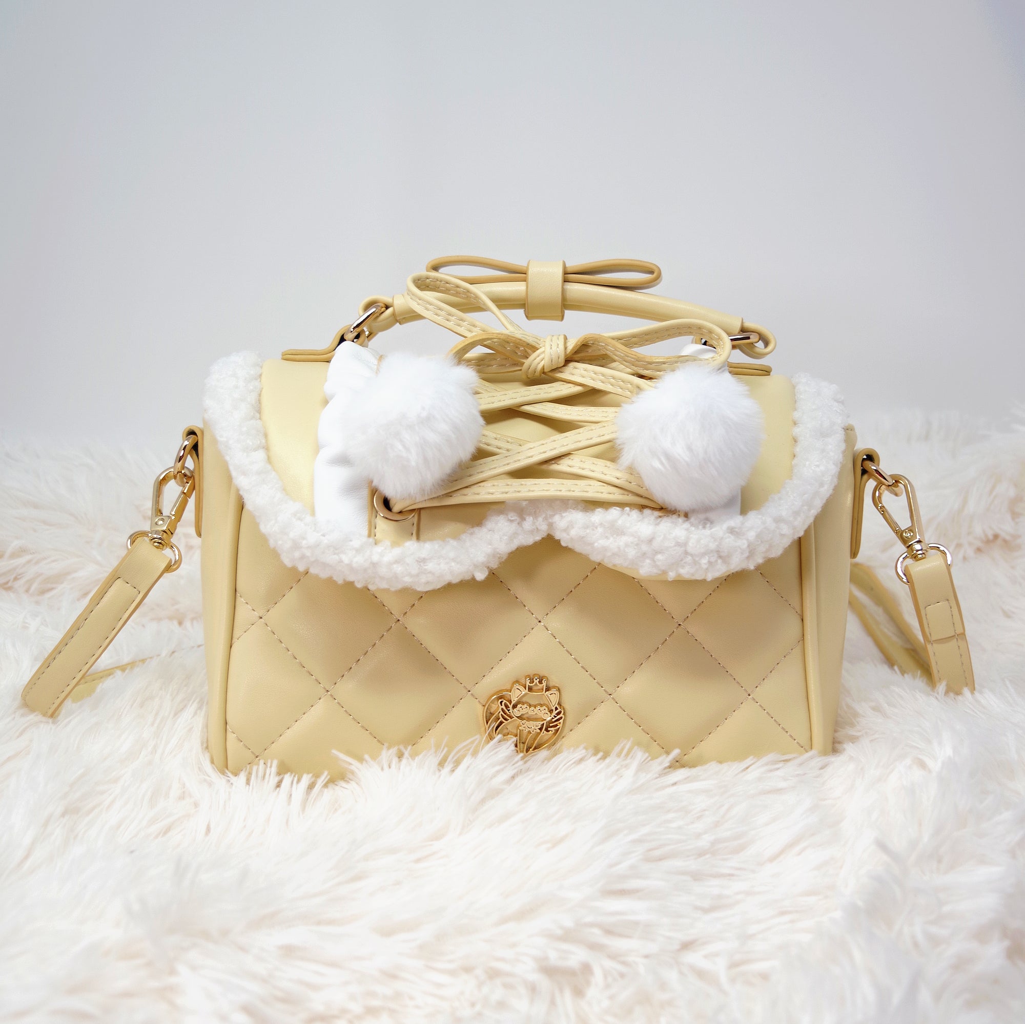 Vanilla Creampuff Small/Medium Sized Handbag