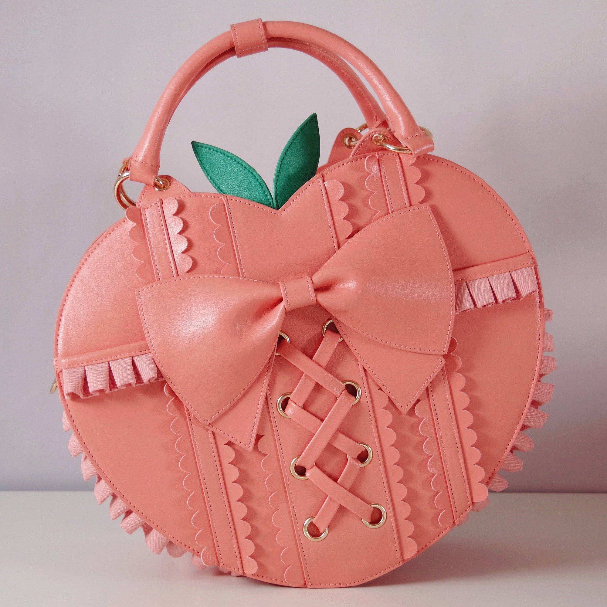 Frilly Fruits - Peach Purse