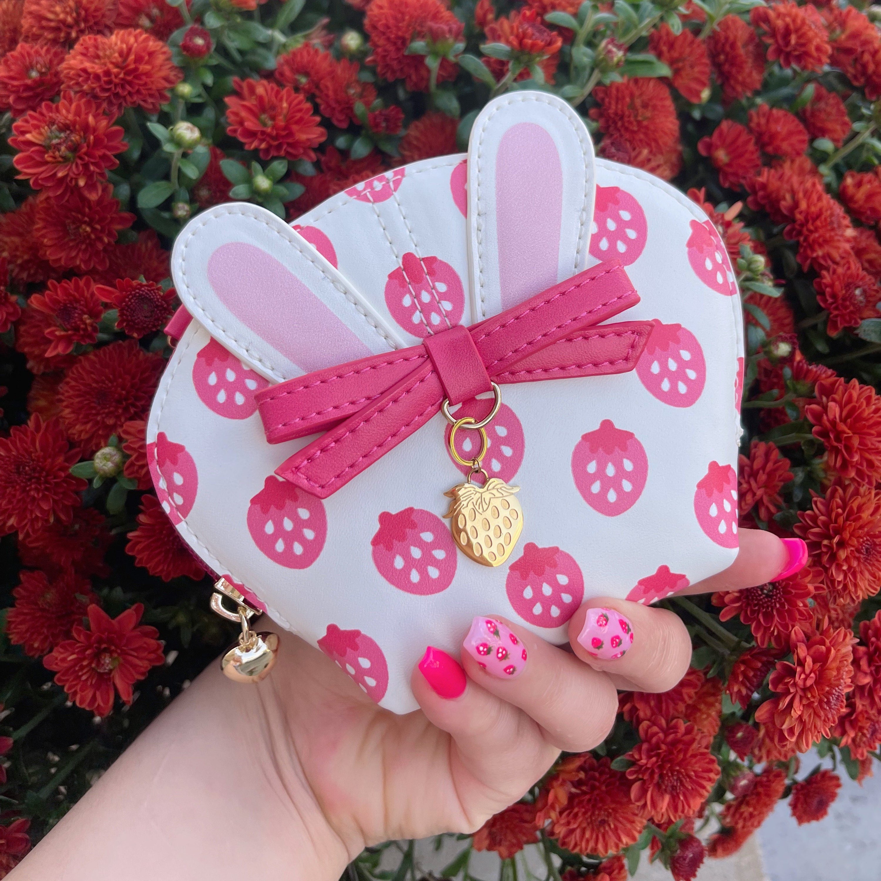 Mew Berry Inspired Bunny Coin Purse